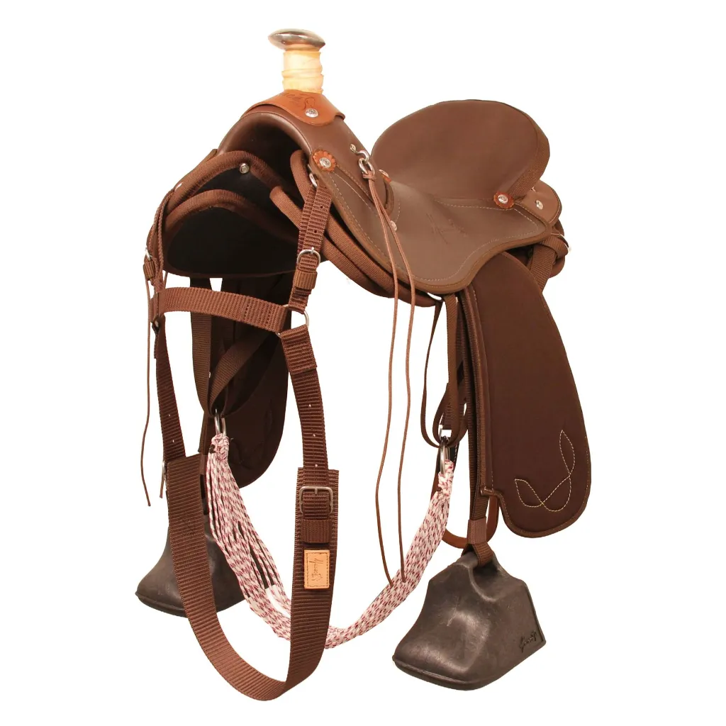 SILLA SABANERA IMPERMEABLE PARA VAQUERIA MESACE - CHOCOLATE 08.webp