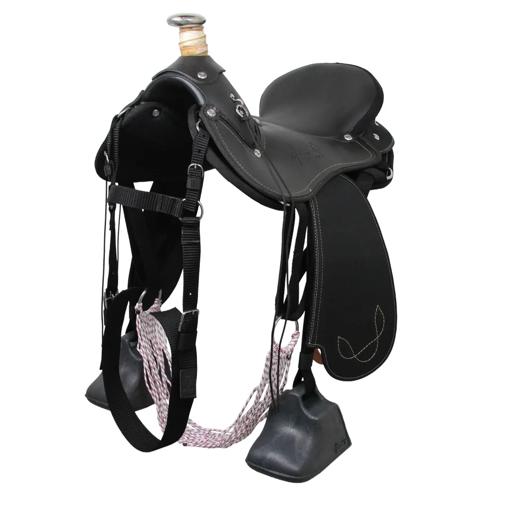 SILLA SABANERA IMPERMEABLE PARA VAQUERIA MESACE - NEGRA 08..webp