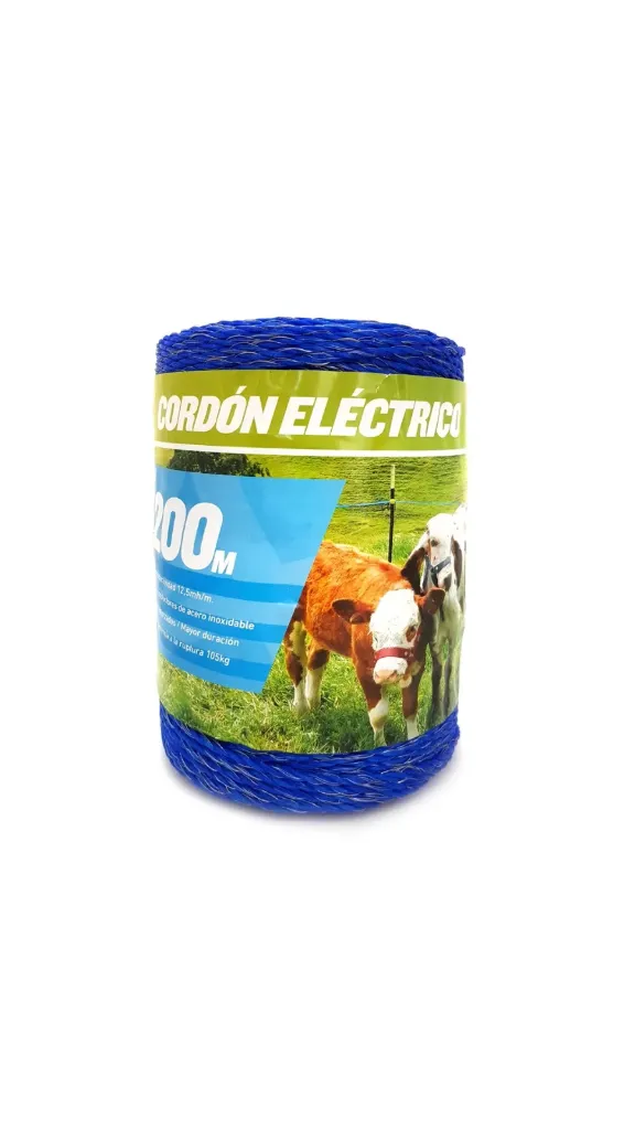 CORDON ELECTRICO ROLLO X 200 M