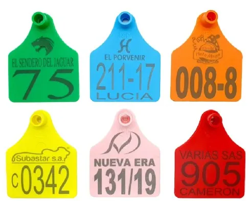 COMBO OREJERA BOVINA ESTANDAR PERSONALIZADA