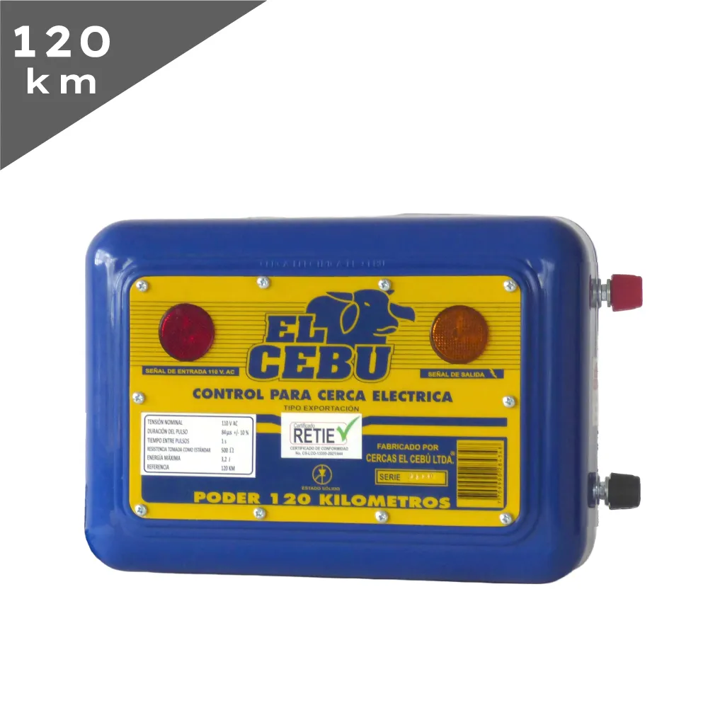 [CEBU-4] CERCA ELÉCTRICA DE 120 KM