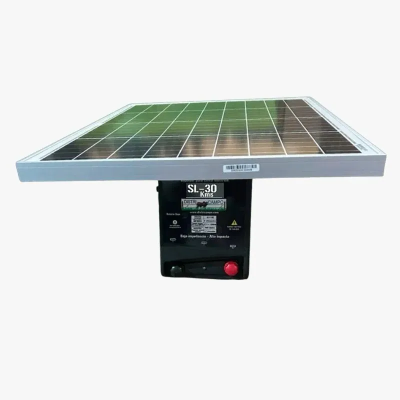 IMPULSOR CON PANEL DE 30 KM