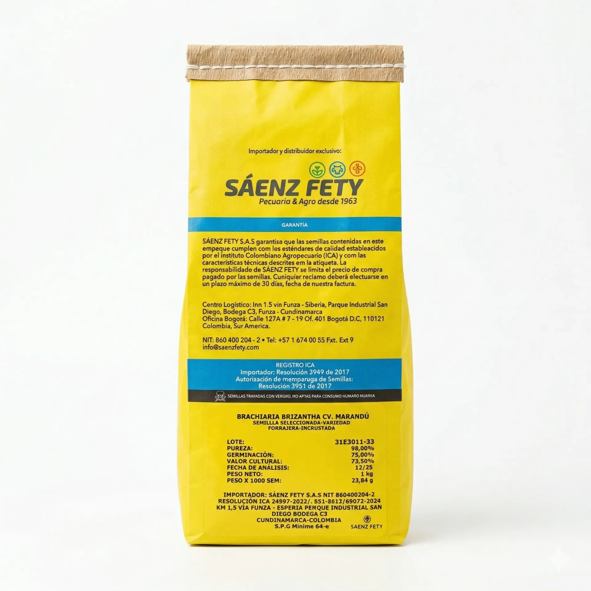 BRACHIARIA MARANDU Incrustada