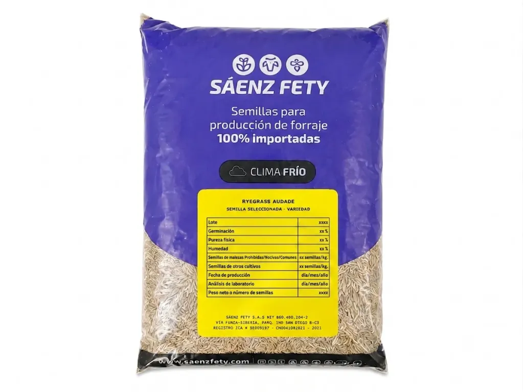 RYE GRASS AUBADE CERTIFICADO BULTO X 50 LIBRAS