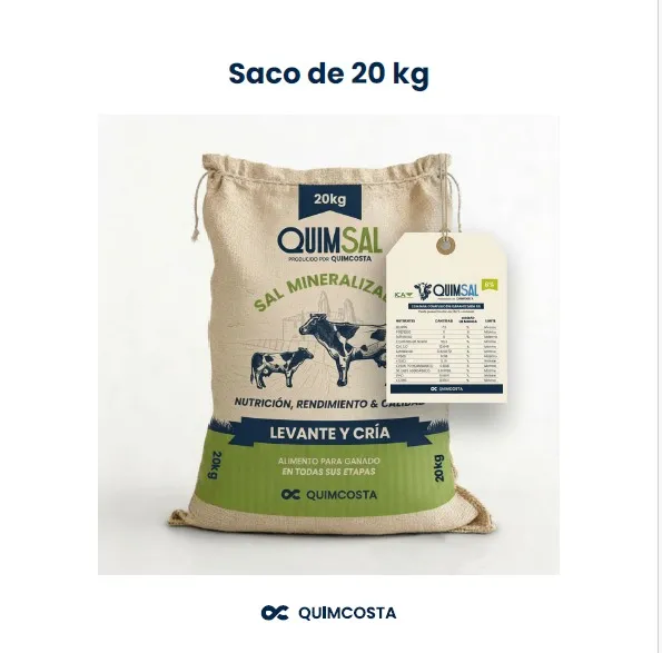 SAL MINERALIZADA BULTO X 40 KG AL 6%