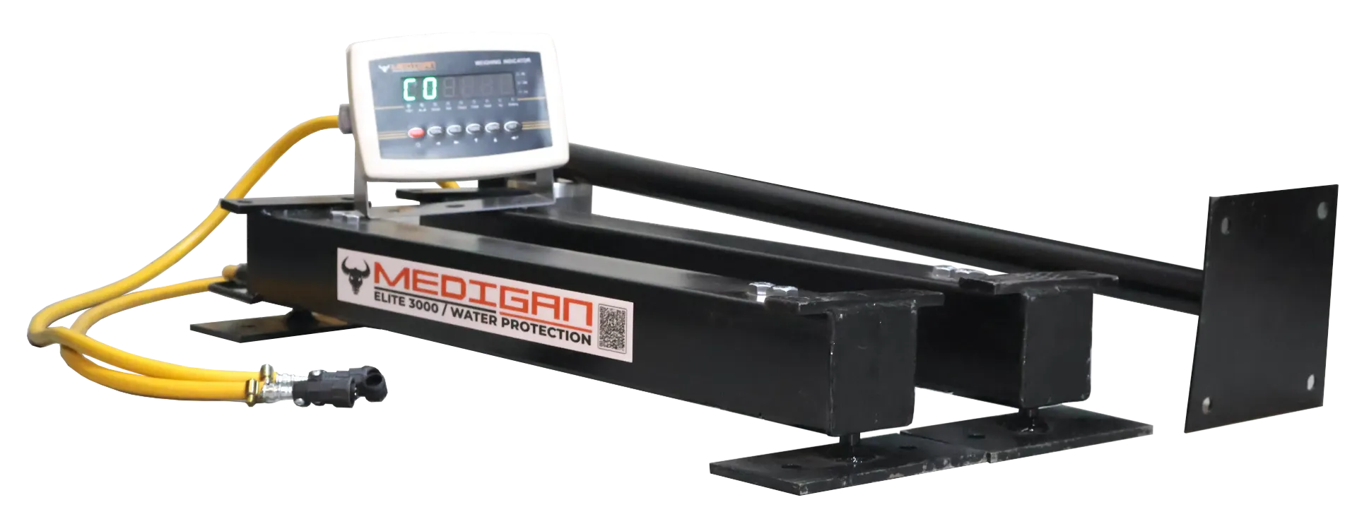 ELITE 3000 BARRAS  HIERRO NEGRO PINTADO AL HORNO MONITOR PASTA